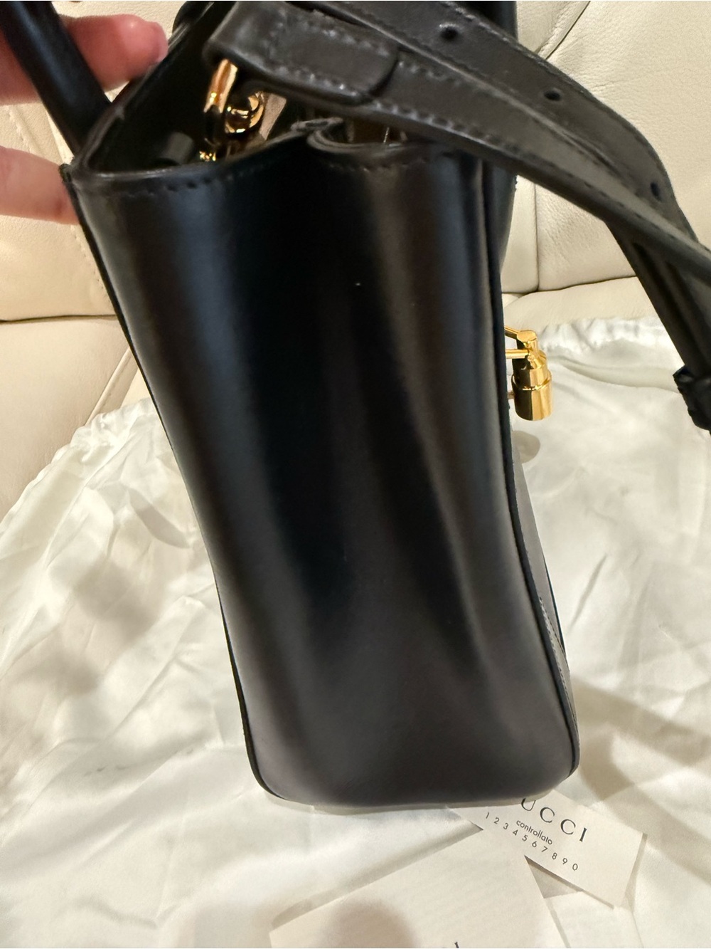 Gucci Jackie 1961 leather handbag - Picture 9 of 11